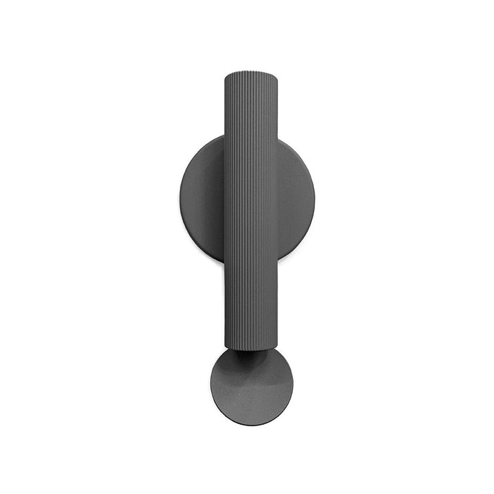 Flauta Riga Outdoor LED Wall Light in Small/Anthracite.
