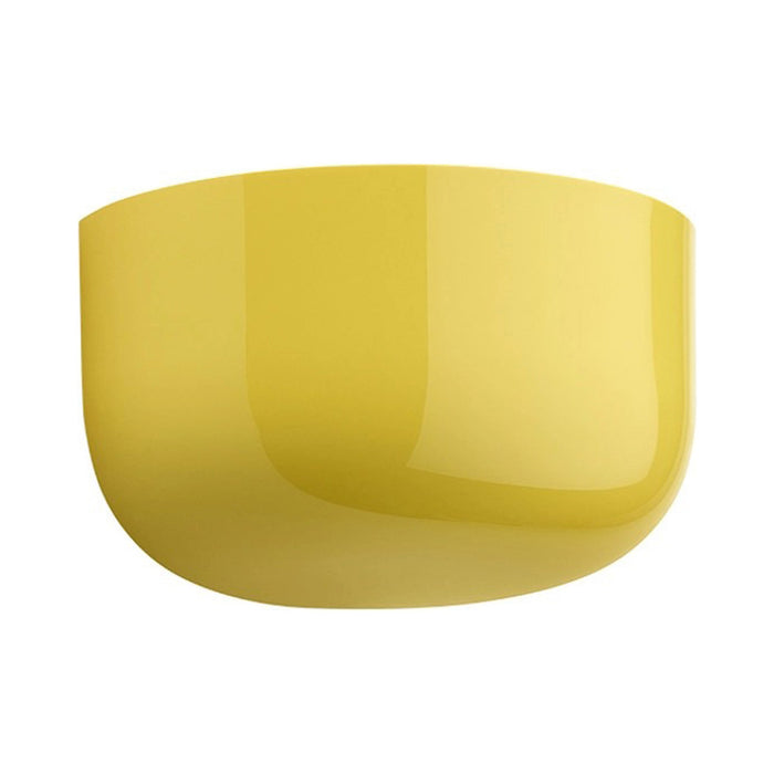 Bellhop Wall Up LED Wall Light in Yellow.