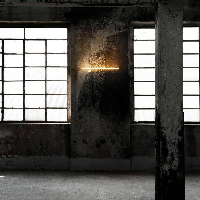 Coordinates LED Wall Light in warehouse.