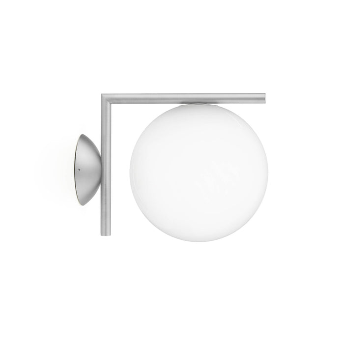 IC Outdoor LED Ceiling / Wall Light in Stainless Steel (Small).