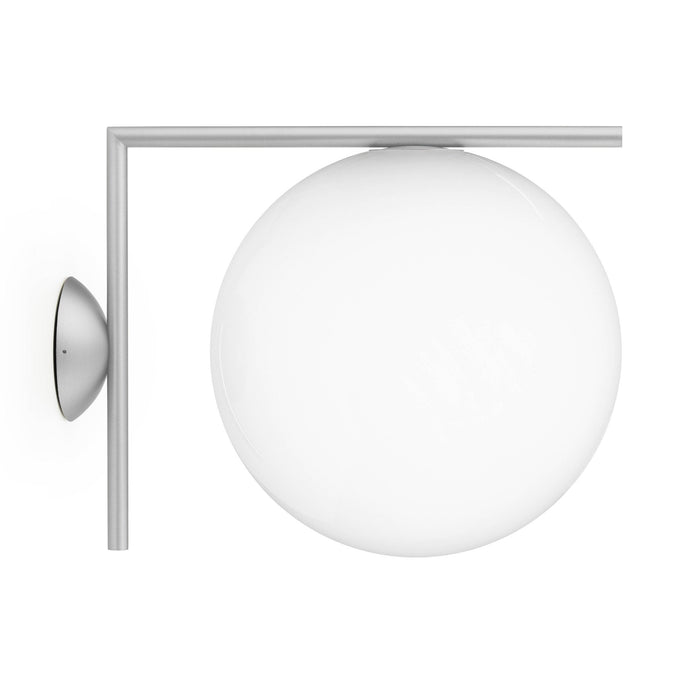 IC Outdoor LED Ceiling / Wall Light in Stainless Steel (Large).