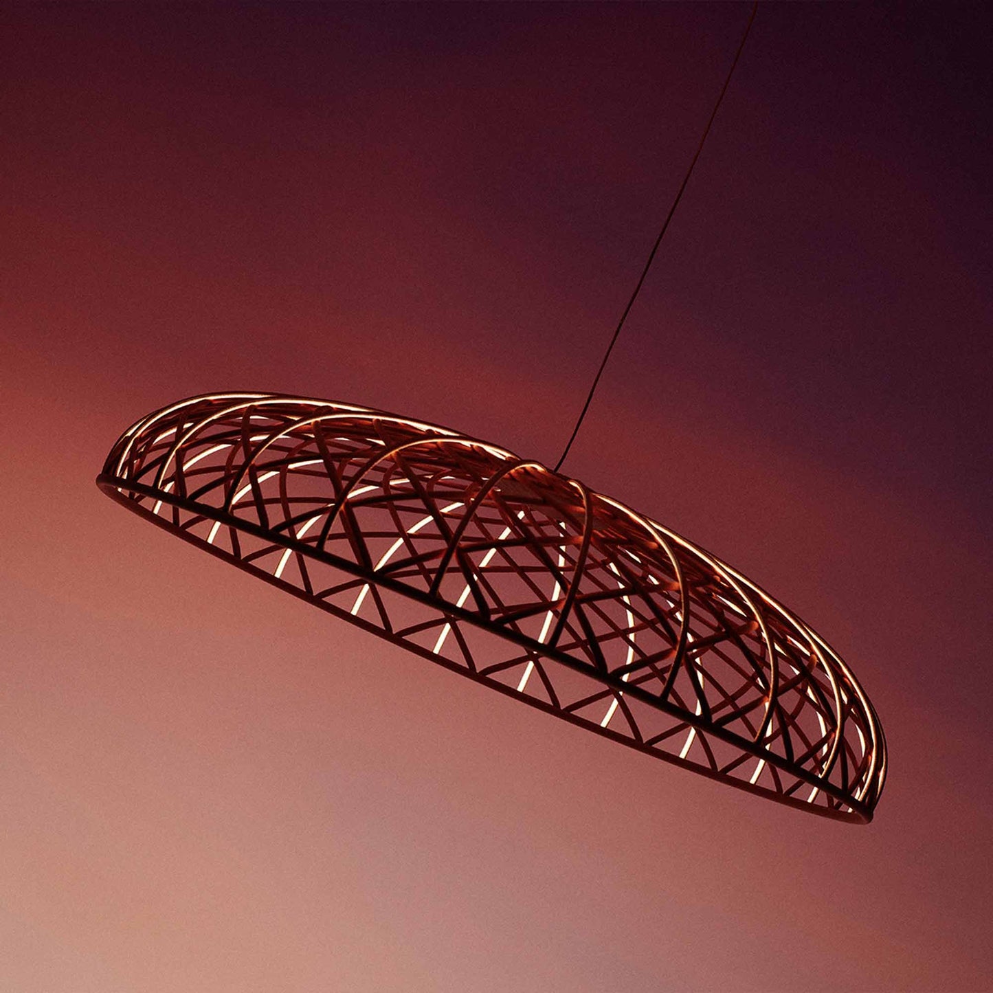 Skynest LED Pendant Light in Detail.