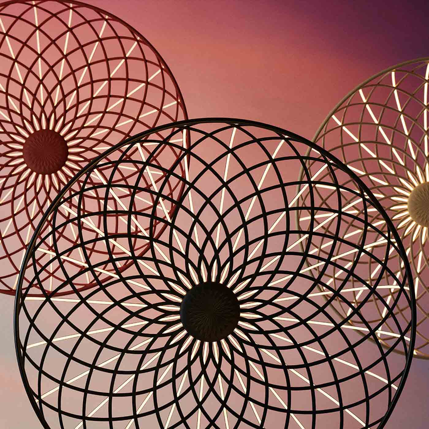 Skynest LED Pendant Light in Detail.