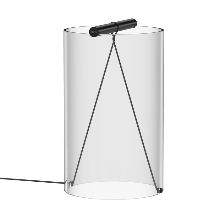 To-Tie LED Table Lamp in Black (13.3-Inch).