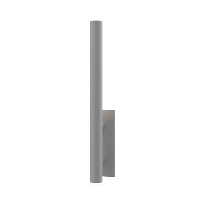 Flue™ Outdoor LED Wall Light in Small/Textured Gray.