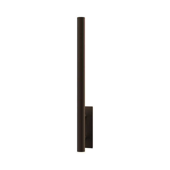 Flue™ Outdoor LED Wall Light in Large/Textured Bronze.