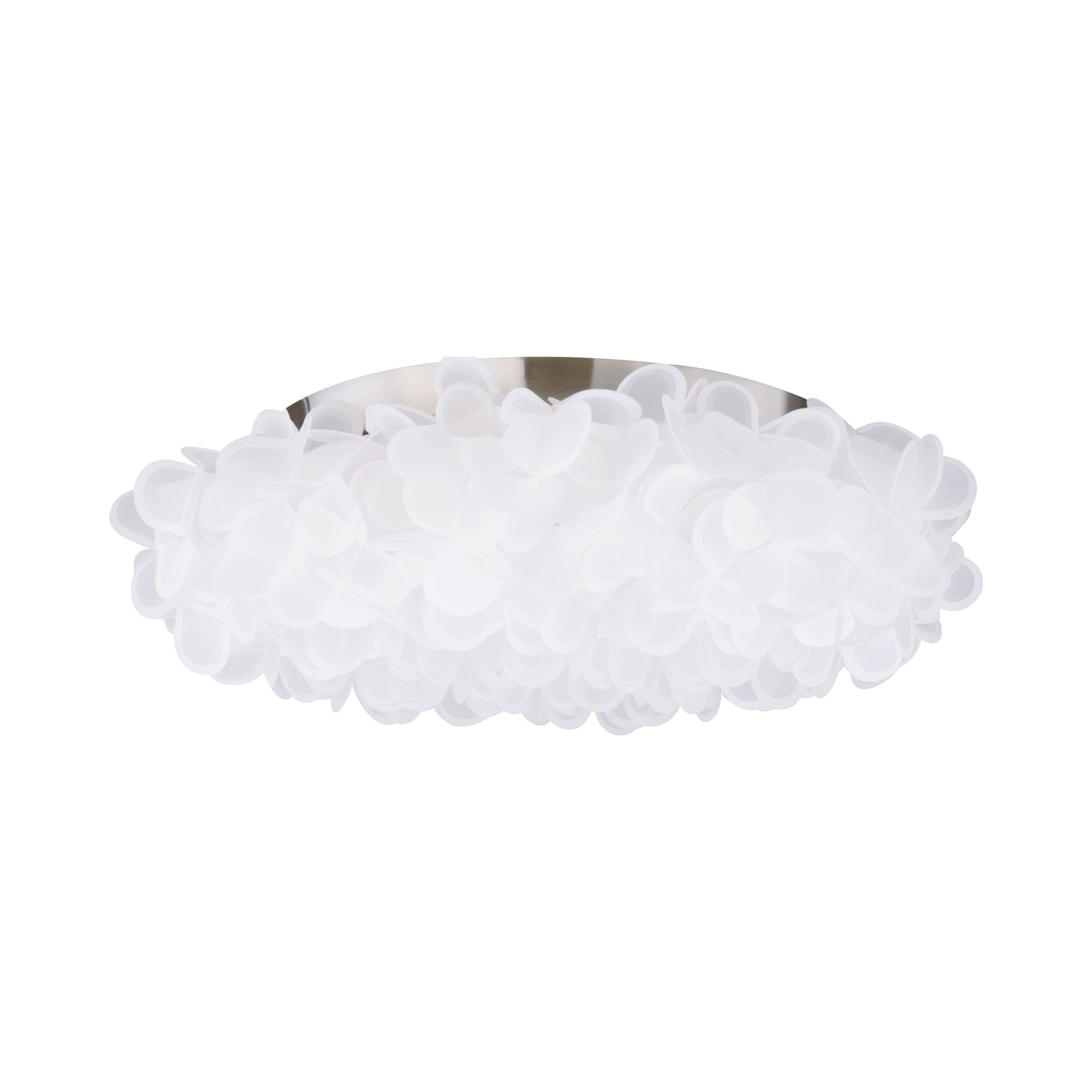 Fluffy LED Flush Mount Ceiling Light in Large.