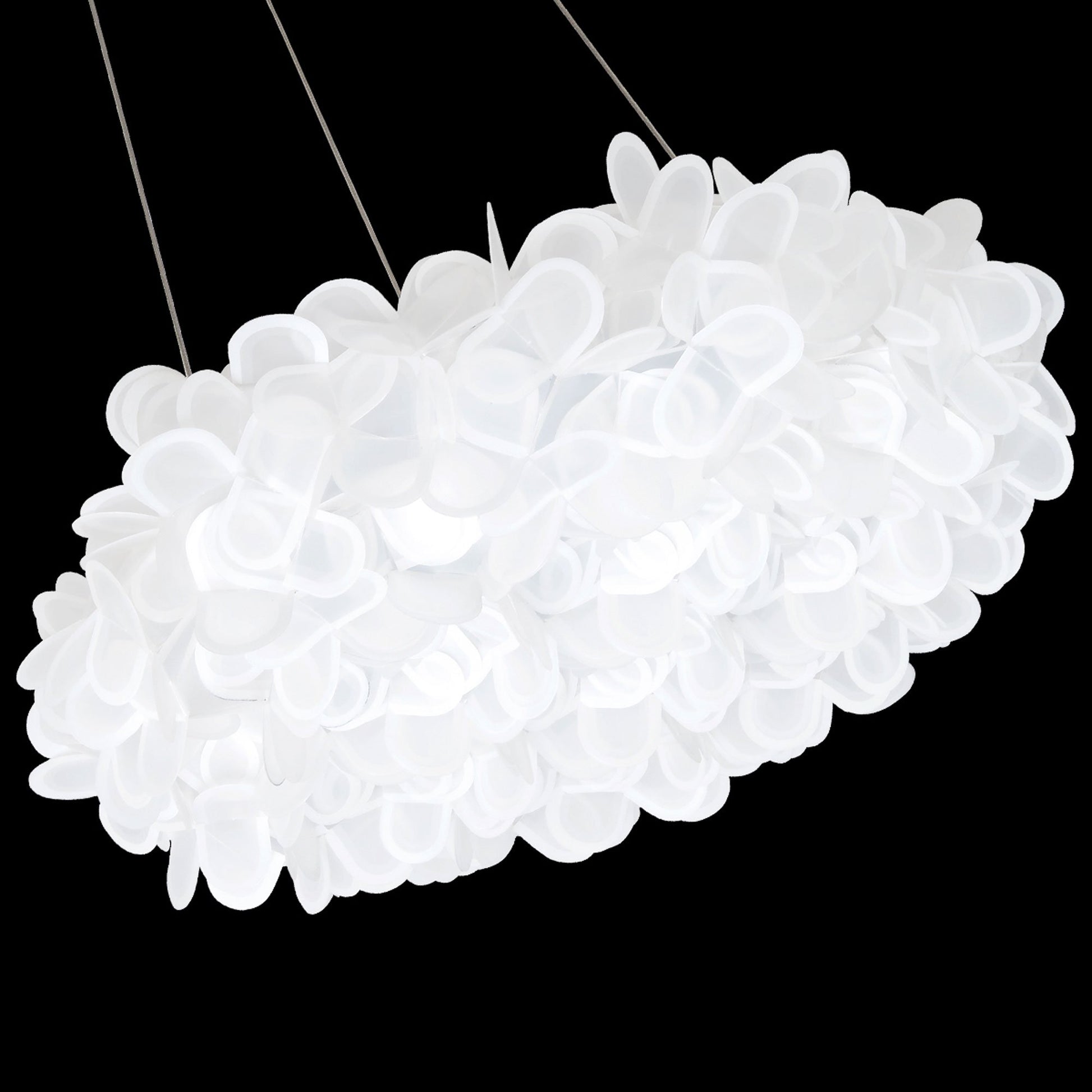 Fluffy LED Pendant Light in Detail.