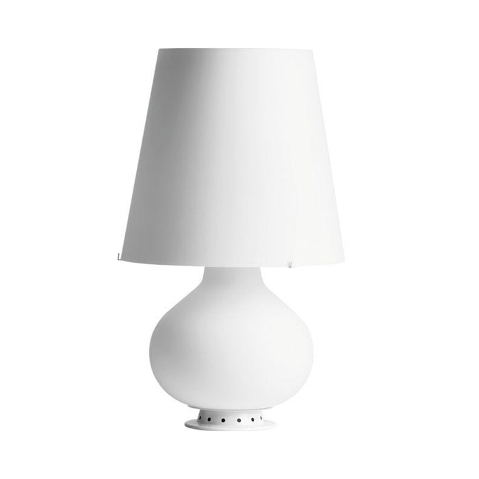 Fontana 1853 Table Lamp in Large/White.