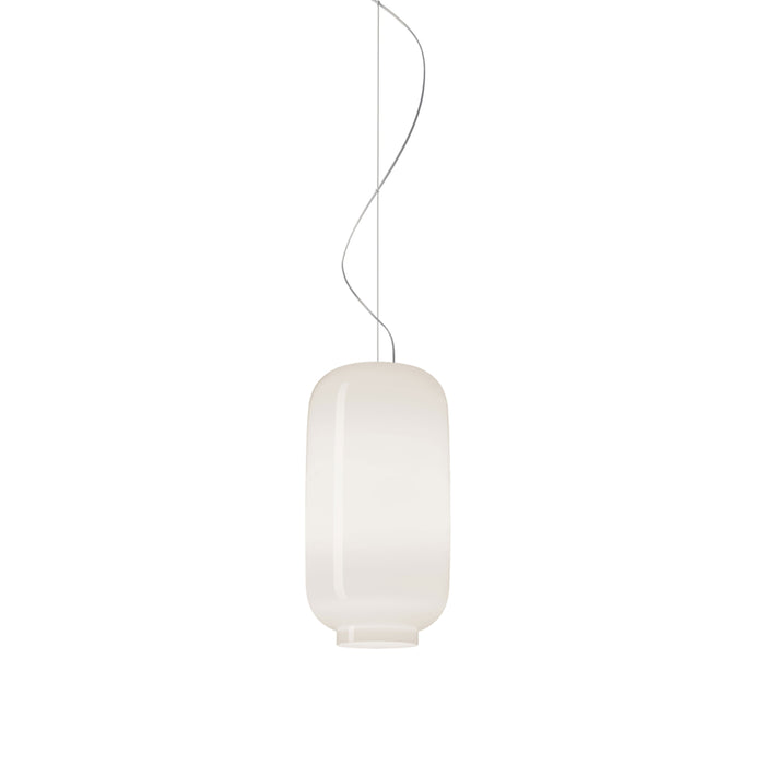 Chouchin 2 LED Pendant Light in White.