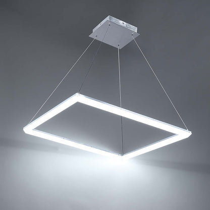 Frame LED Pendant Light in Detail.