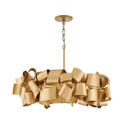 Delfina Pendant Light in Deluxe Gold.