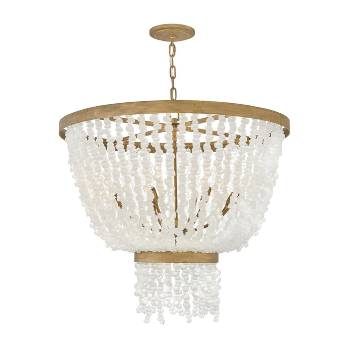 Dune Chandelier in Soft White (X-Large).