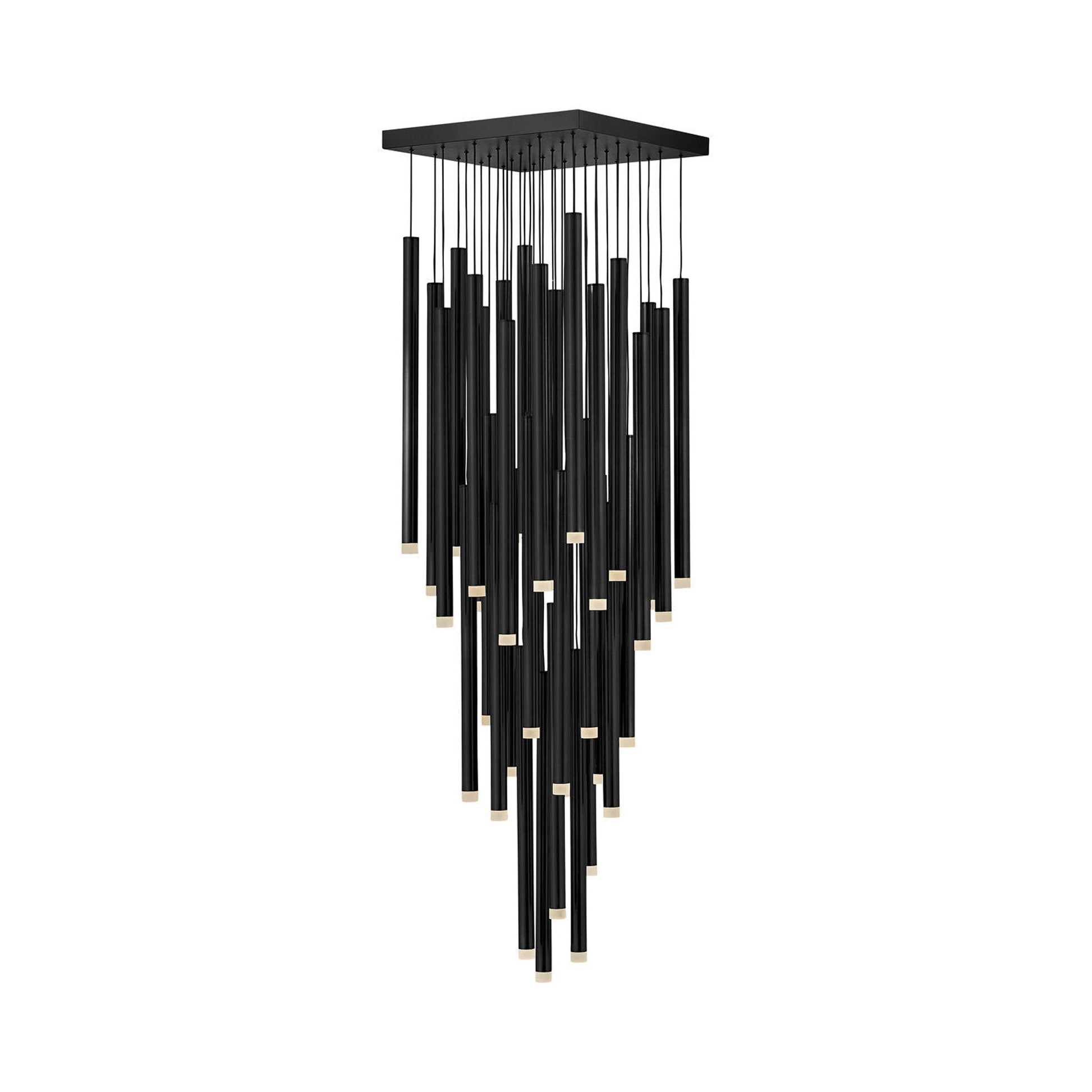 Harmony LED Pendant Light in Black (Large).