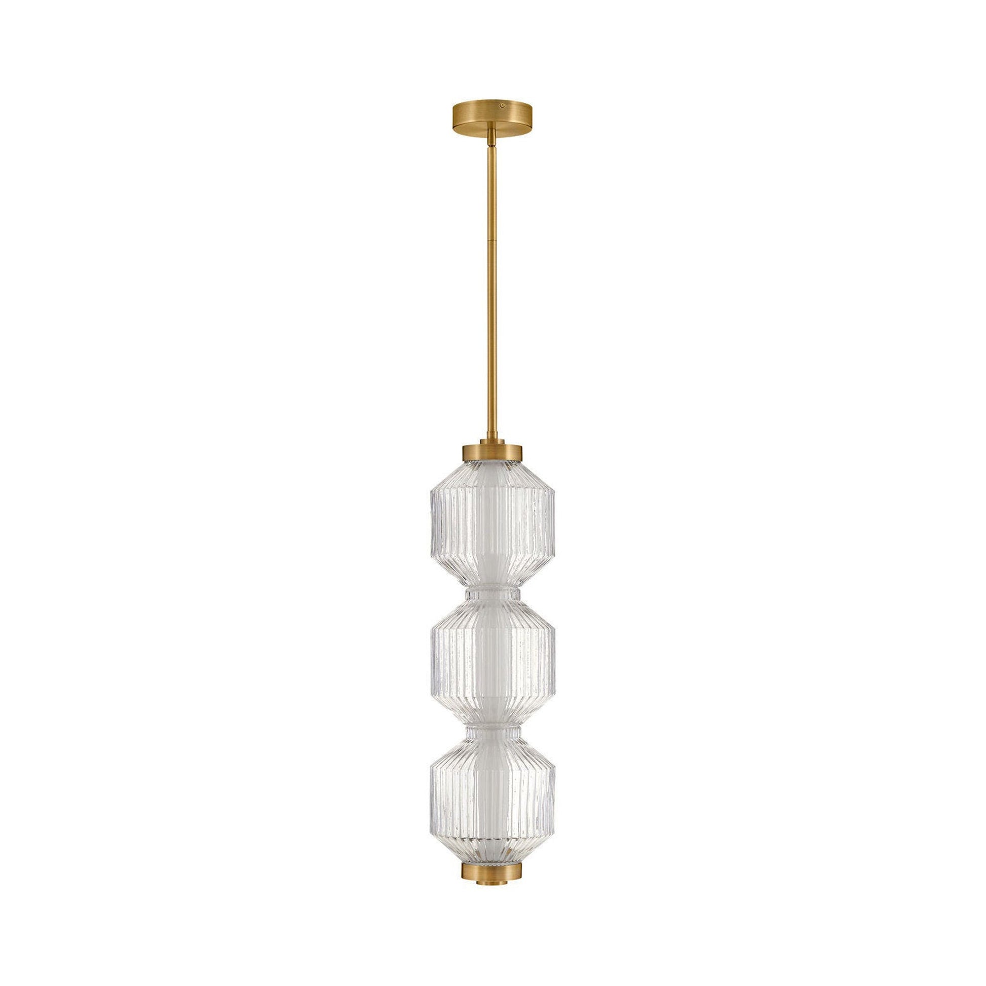 Reign LED Vertical Pendant Light.