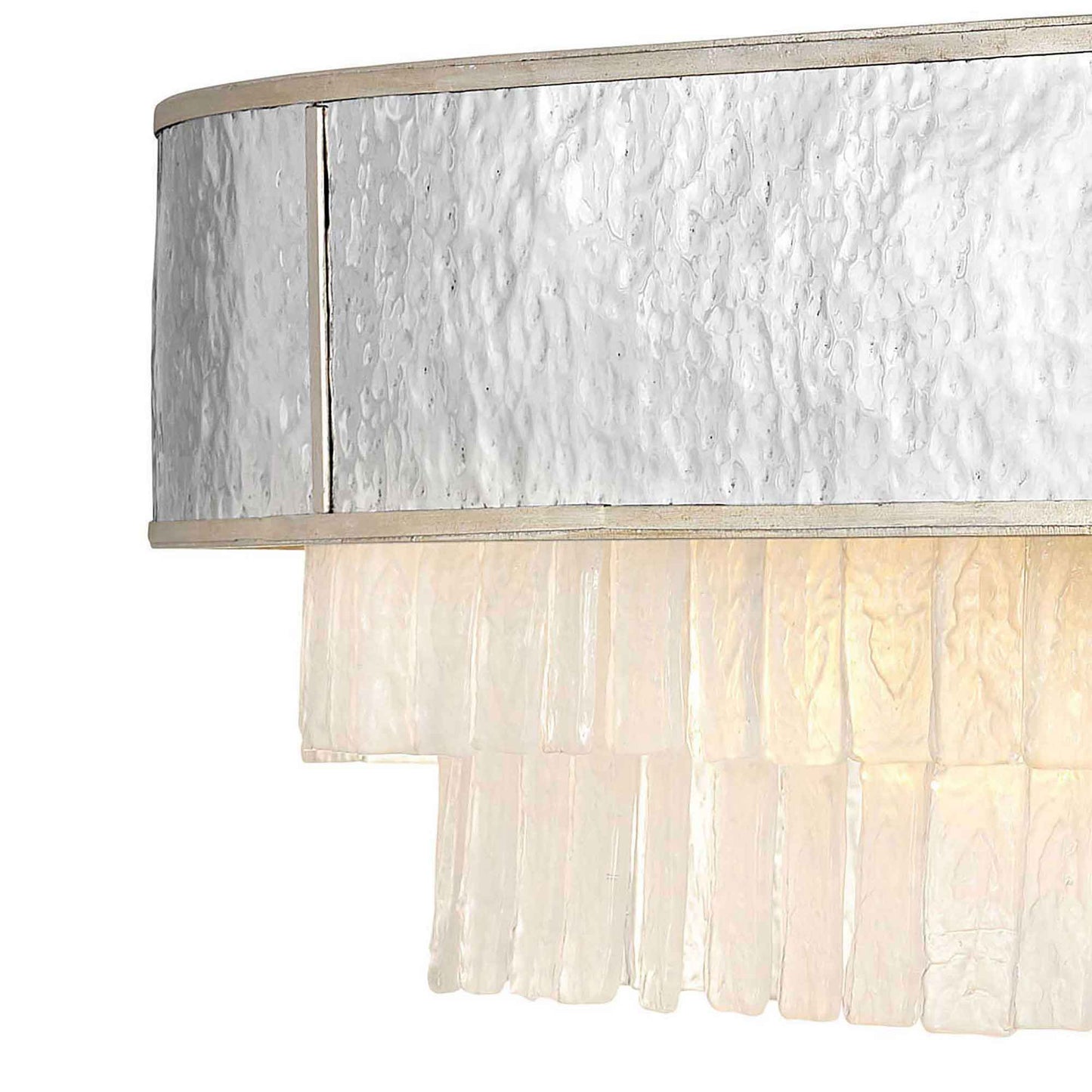 Reverie Drum Linear Pendant Light in Detail.