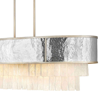 Reverie Drum Linear Pendant Light in Detail.