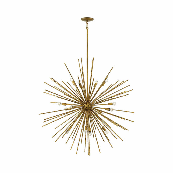 Tryst Chandelier in Burnished Gold (Large).
