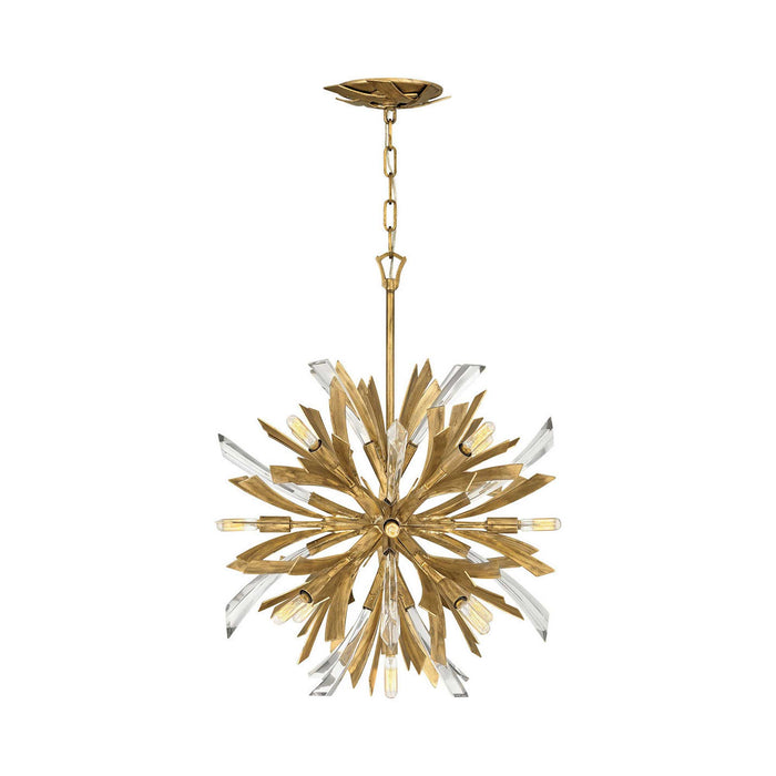 Vida Chandelier in Burnished Gold (Small).