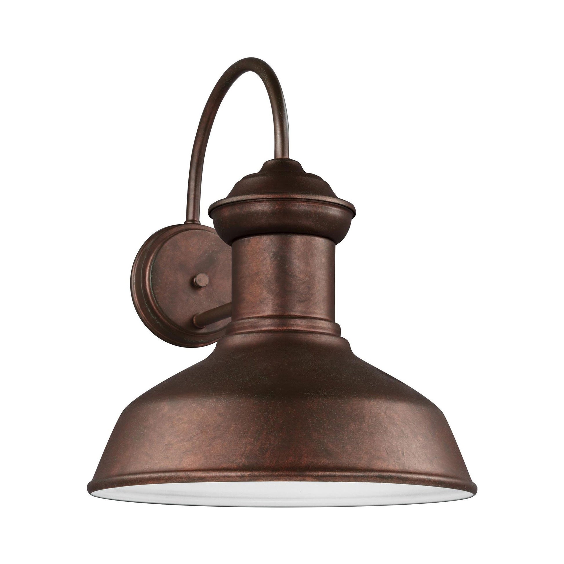 Fredricksburg Outdoor Wall Light in Weathered Copper (Large).