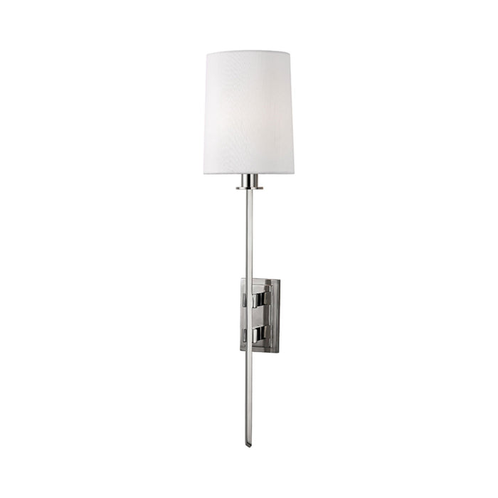 Freedonia Wall Light in Antique Nickel.