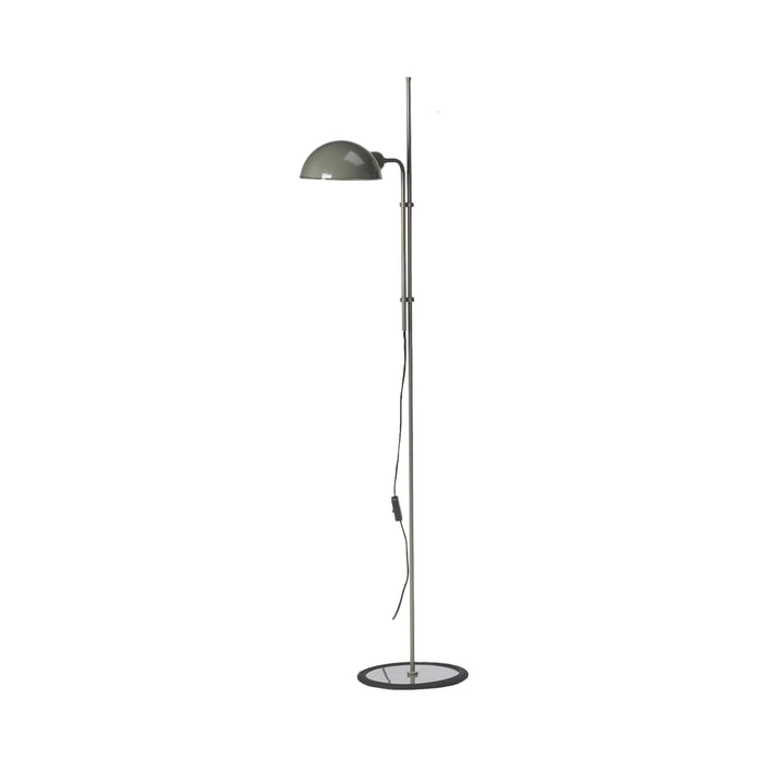 Funiculi Floor Lamp in Moss Grey.