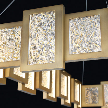 Fury Linear LED Pendant Light in Detail.