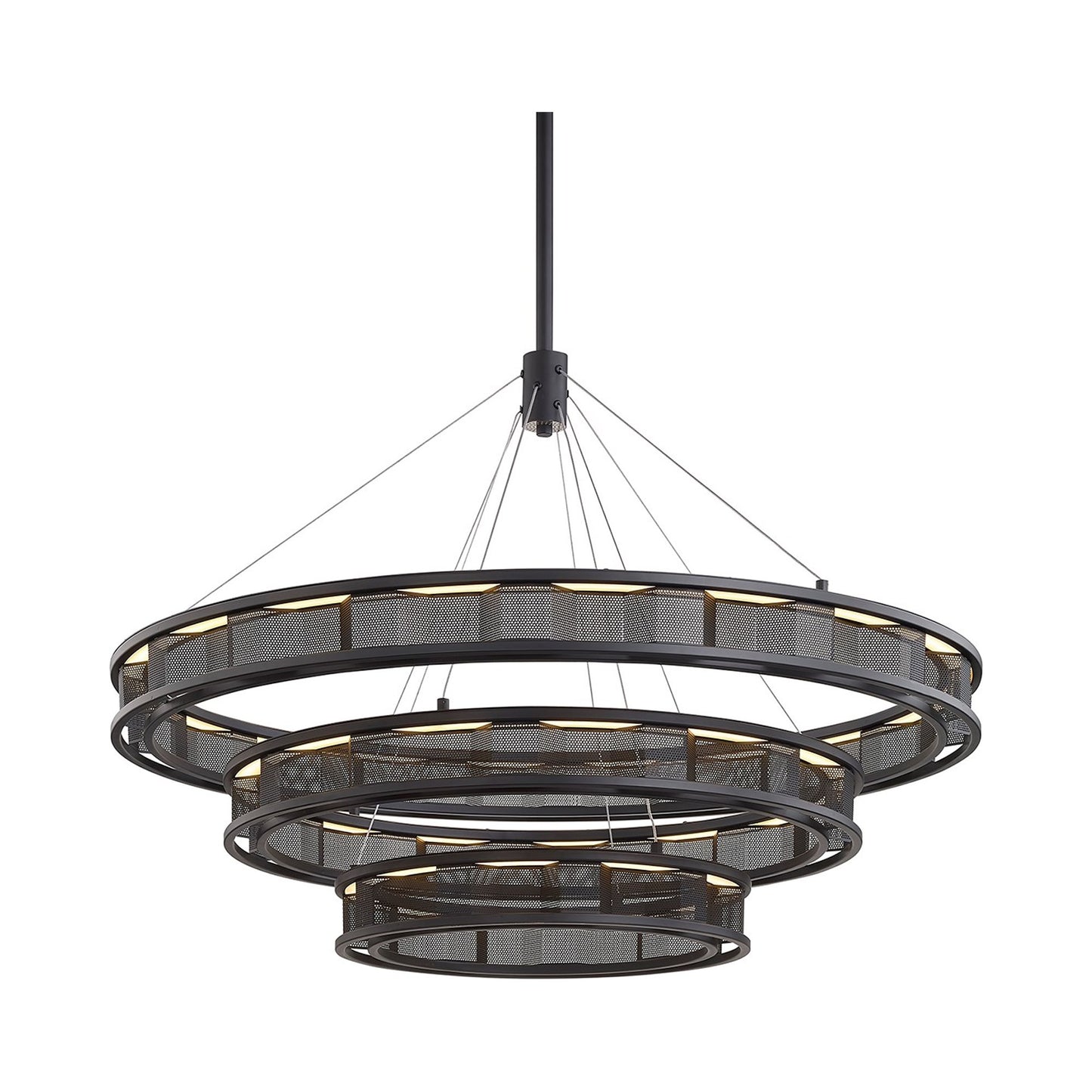 Fuze LED Pendant Light (Large/3-Tier).