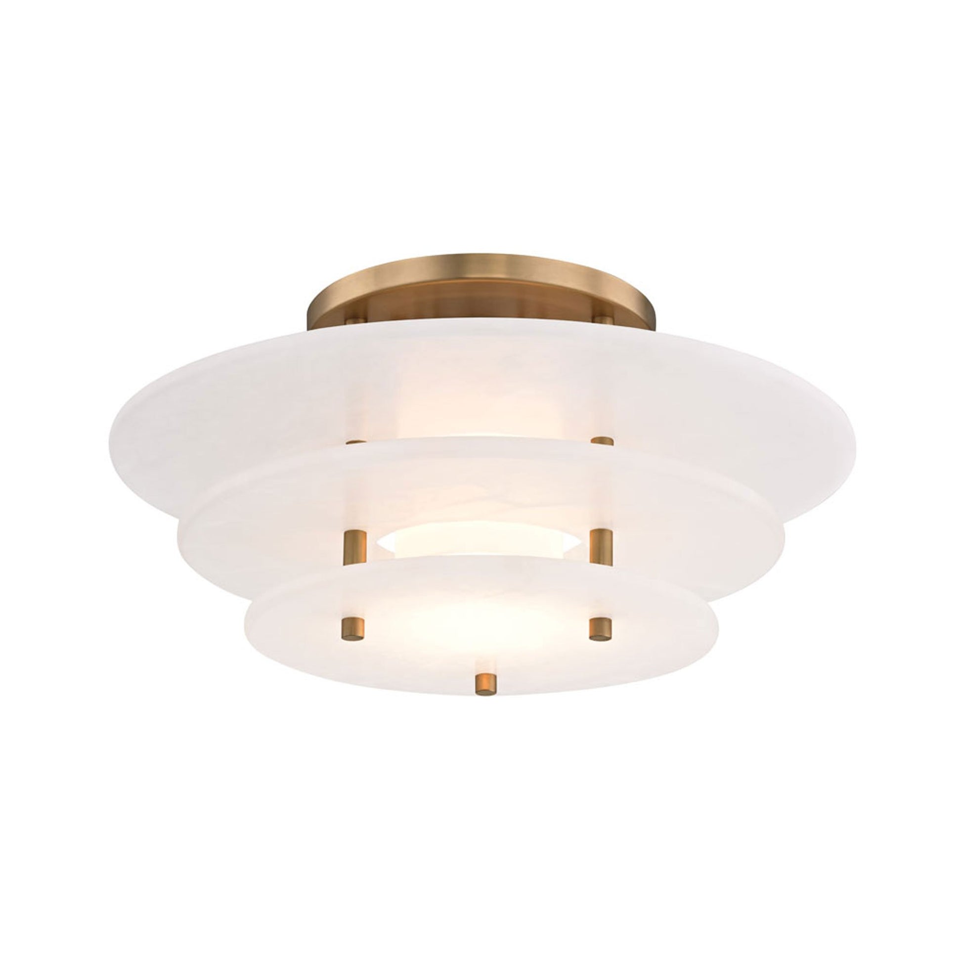 Gatsby LED Flush Mount Ceiling Light in Large.