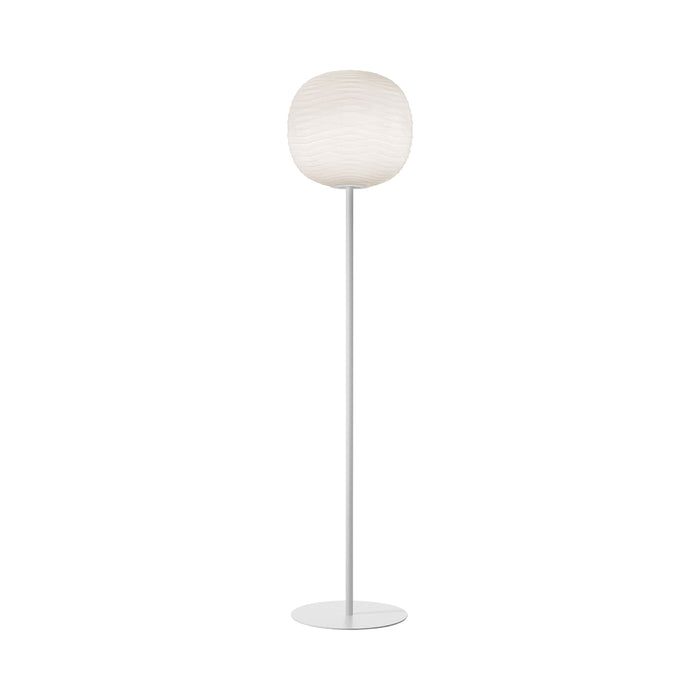 Gem Floor Lamp in White.