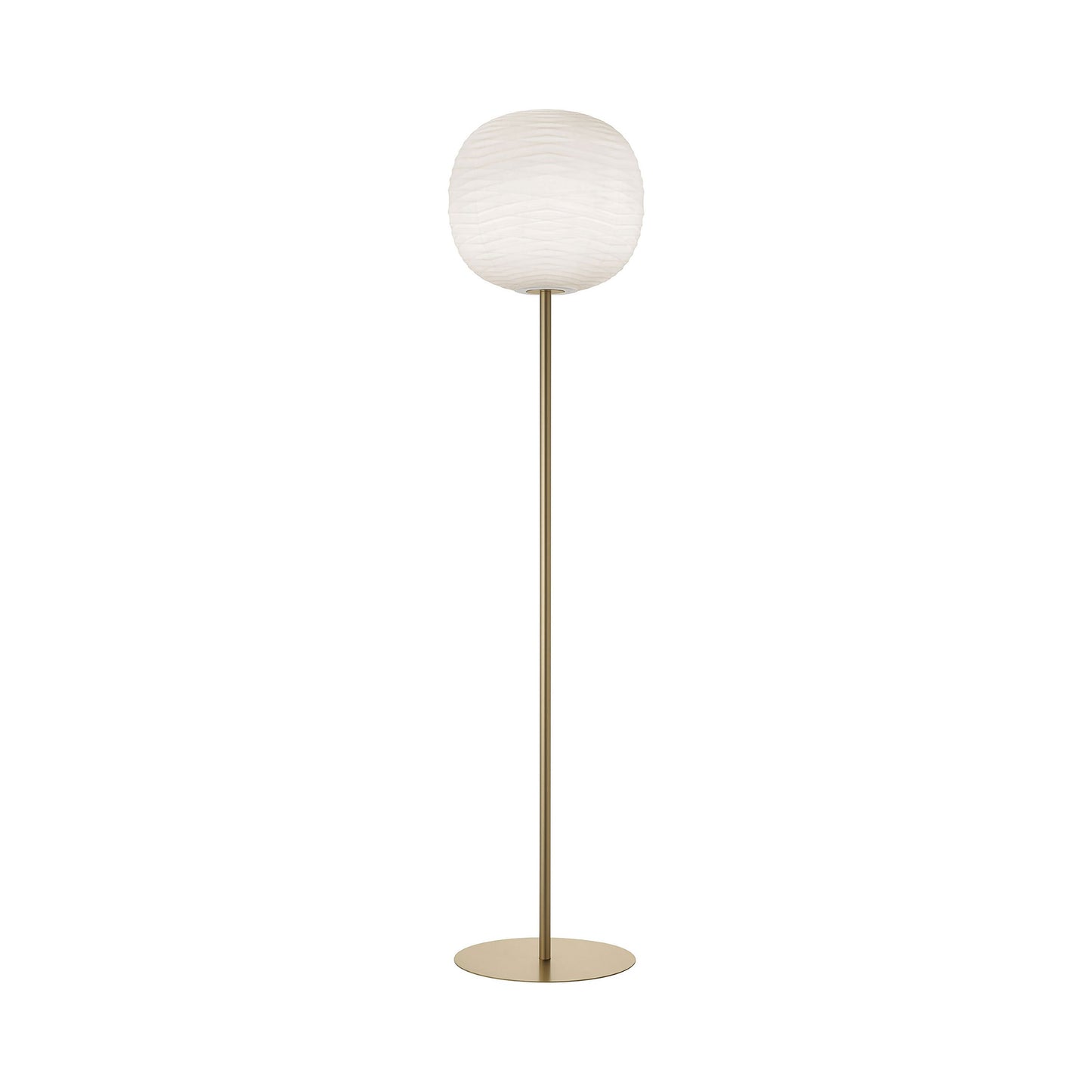 Gem Floor Lamp in Gold.