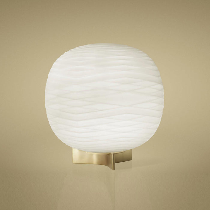 Gem Table Lamp in White/Short.