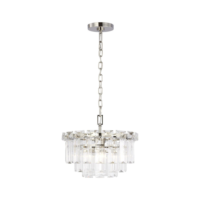 Arden Chandelier in Polished Nickel (Small).