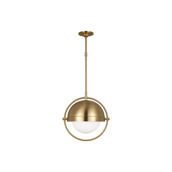 Bacall Pendant Light in Burnished Brass (Large).