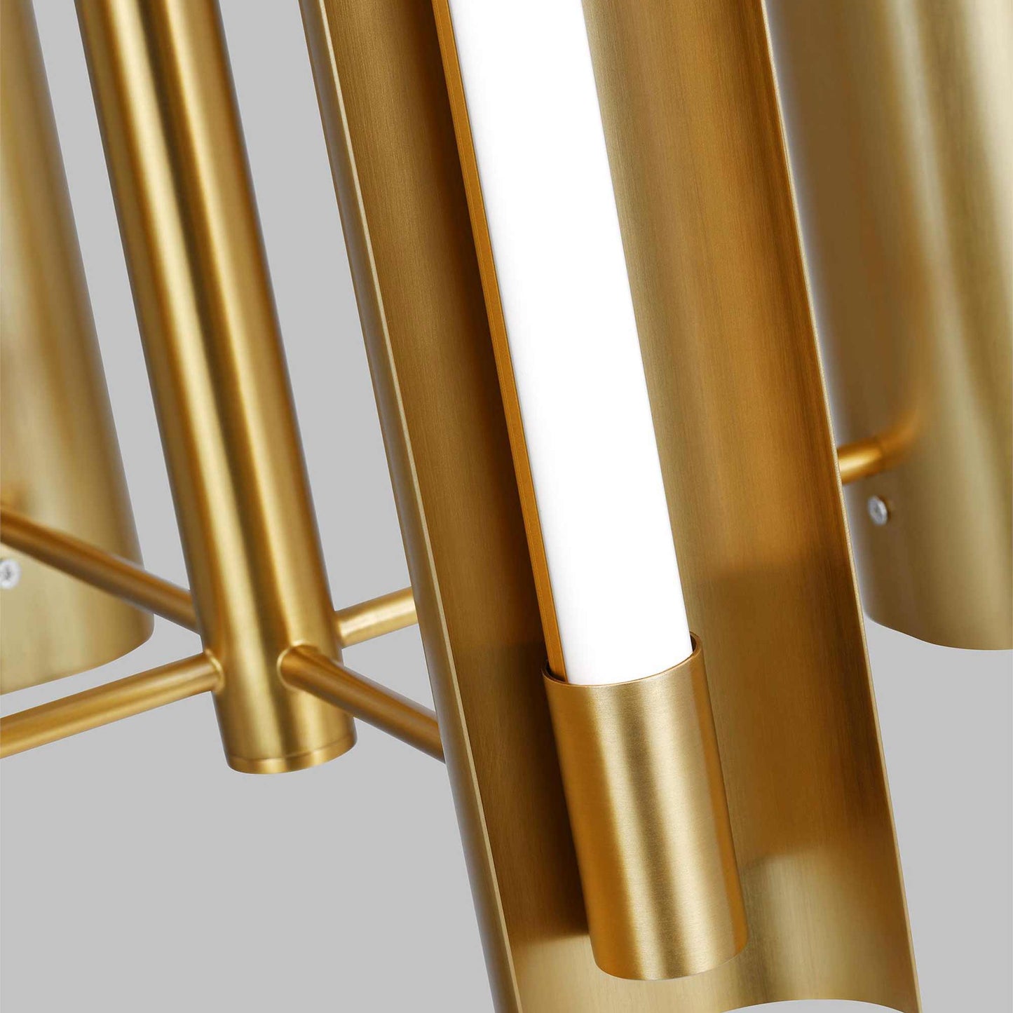 Carson Modern LED Tall Pendant Light in Detail.