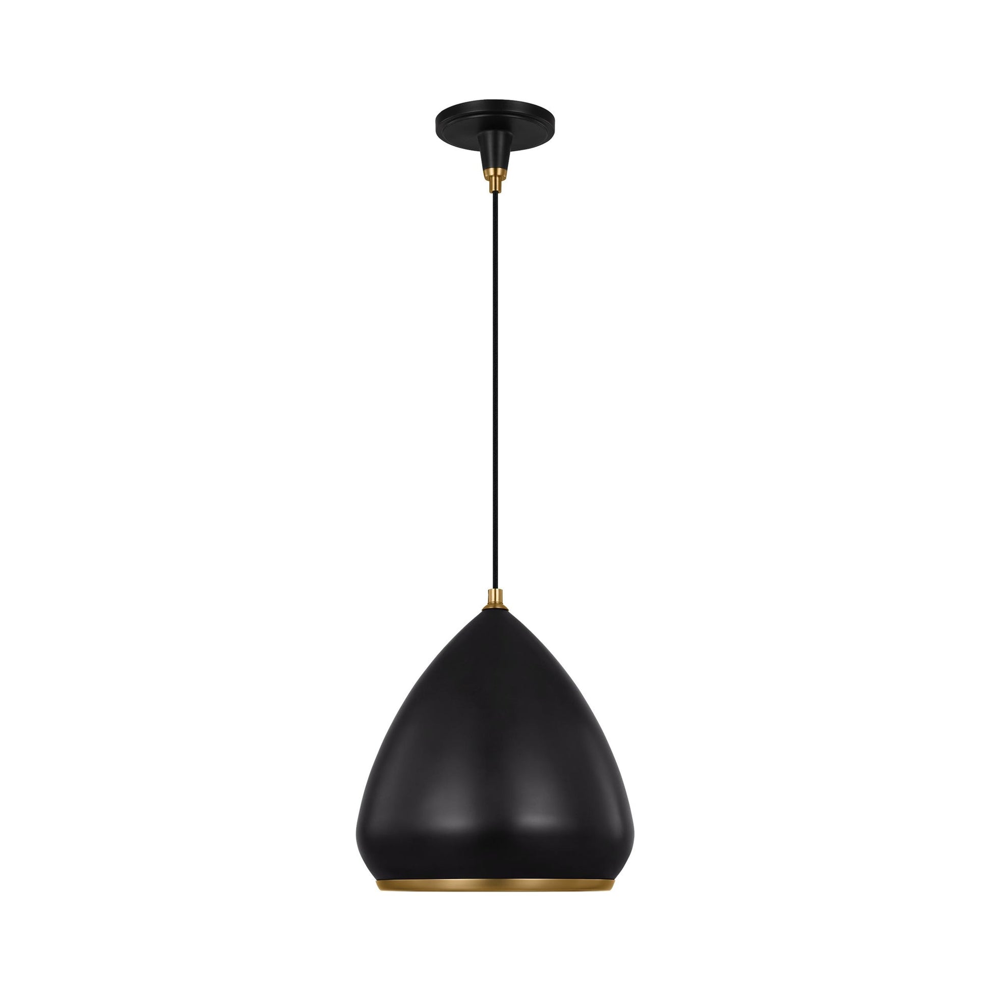 Clasica Pendant Light in Aged Iron (Medium).