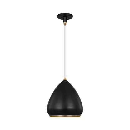 Clasica Pendant Light in Aged Iron (Medium).