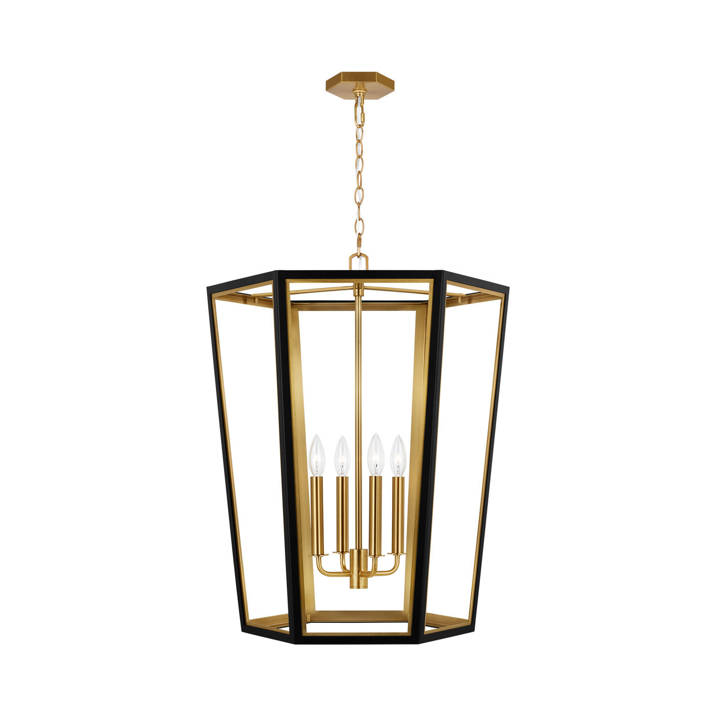 Curt Pendant Light in Midnight Black (Medium).