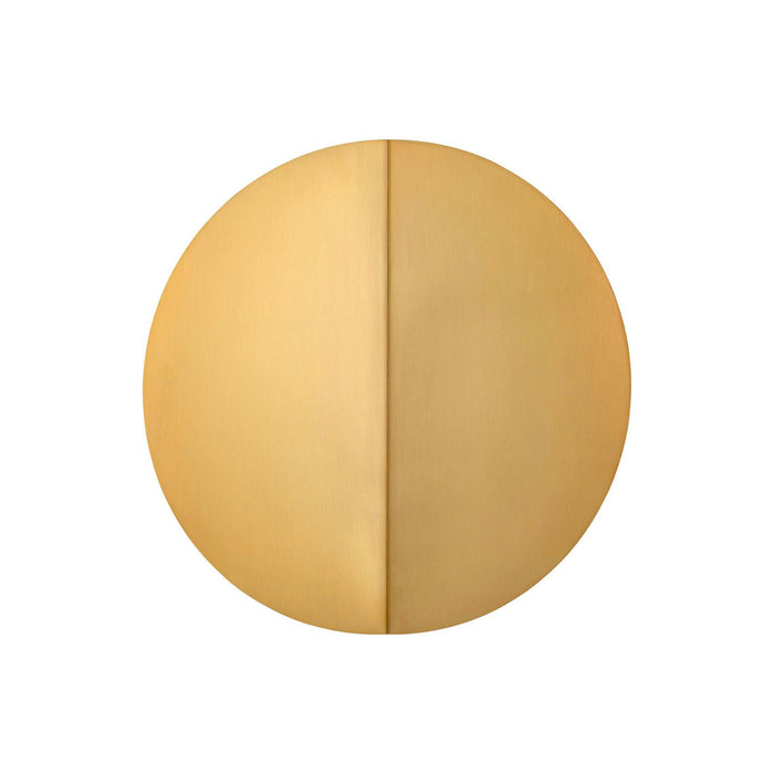 Dottie LED Wall Light in Burnished Brass (Small).