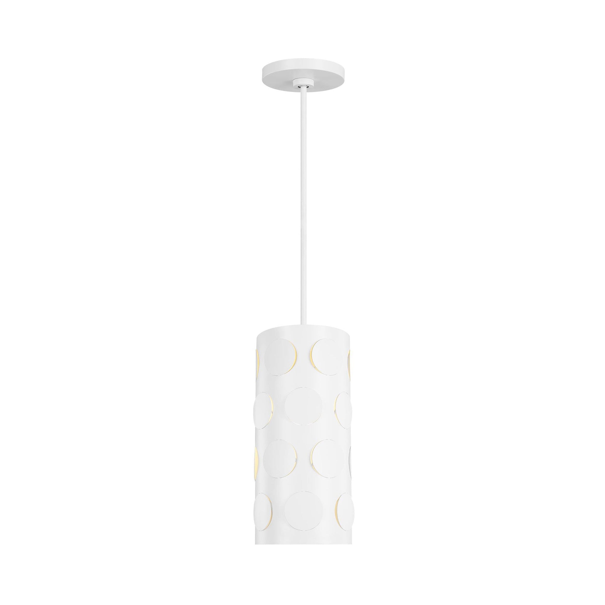 Dottie Pendant Light in Matte White (Small).