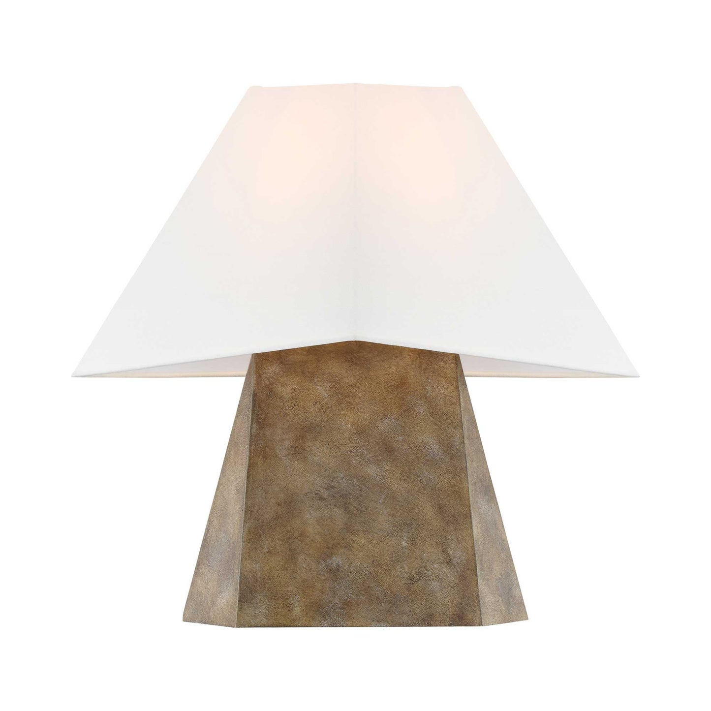 Herrero LED Table Lamp in Antique Gild.