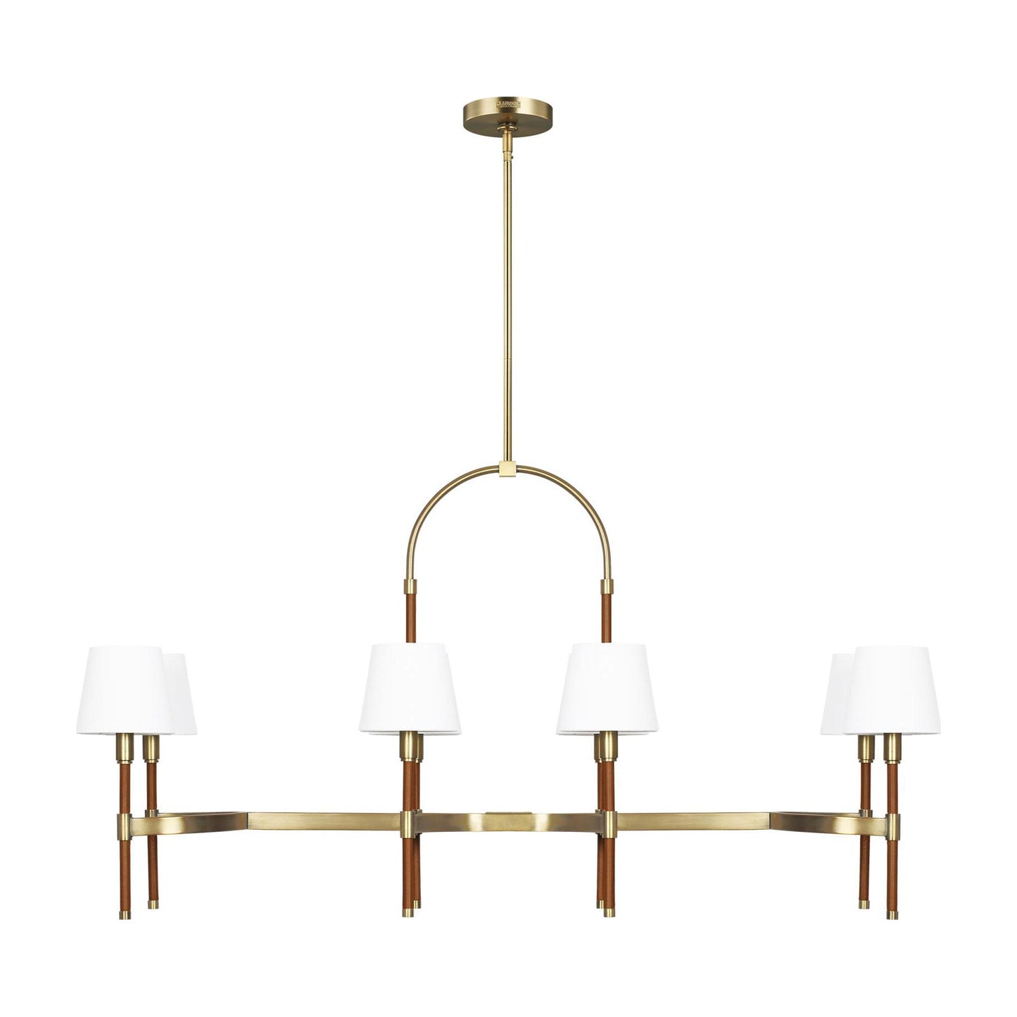 Katie Linear Chandelier in Detail.