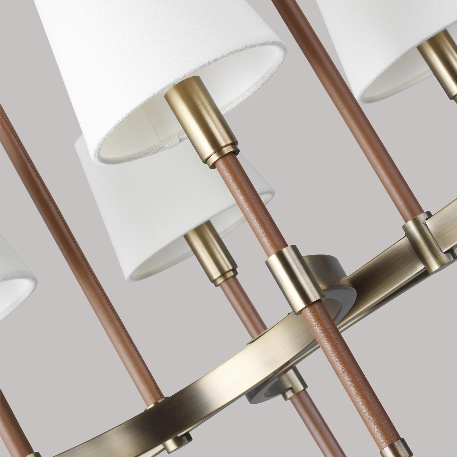 Katie Linear Chandelier in Detail.