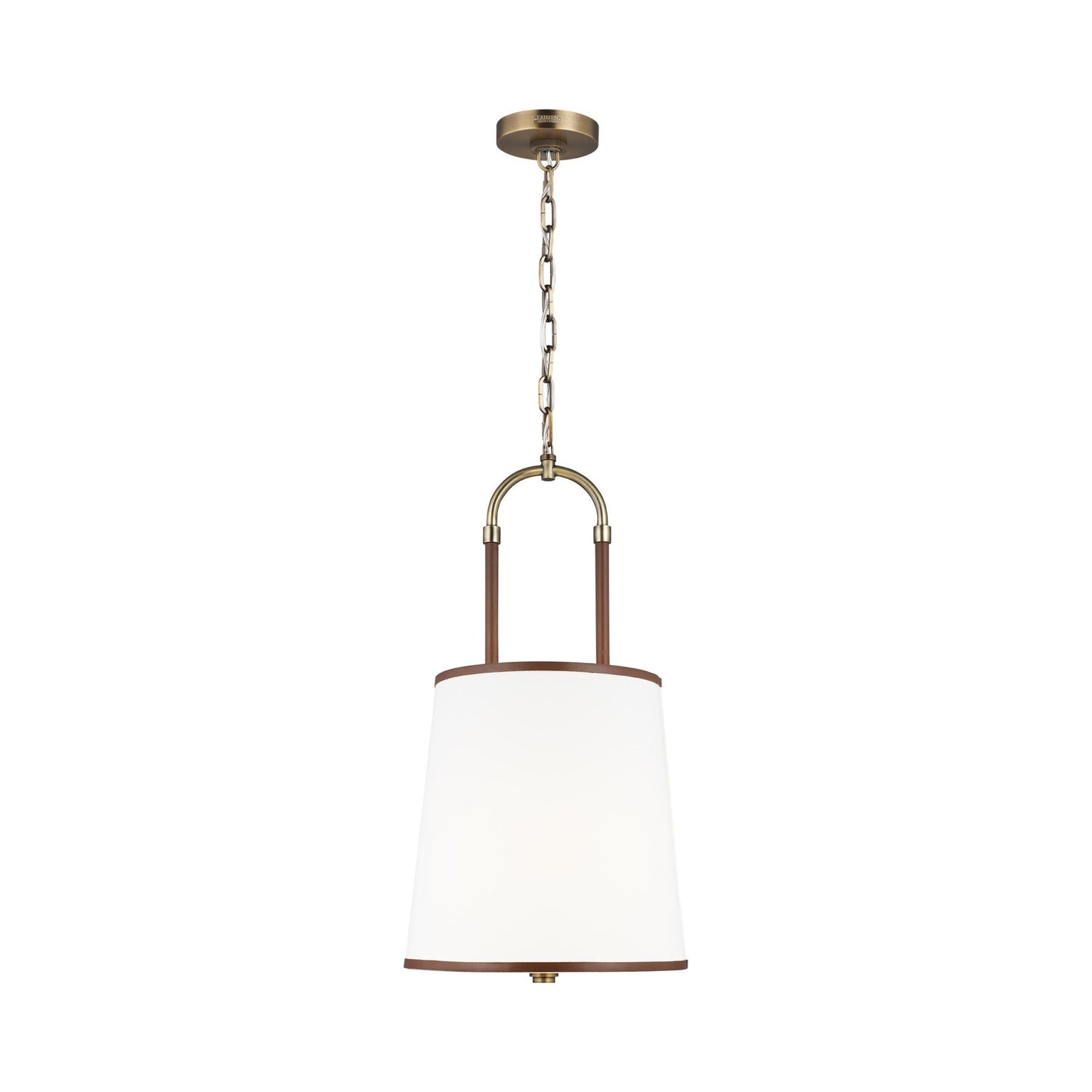 Katie Pendant Light in Time Worn Brass (Medium).