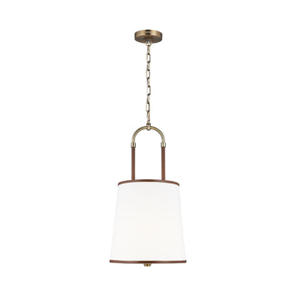 Katie Pendant Light in Time Worn Brass (Medium).