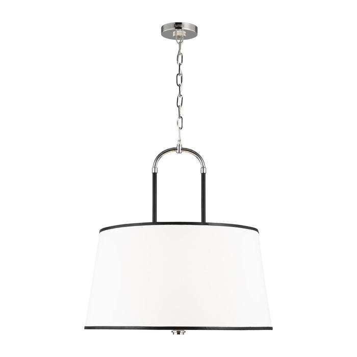 Katie Pendant Light in Polished Nickel (Large).