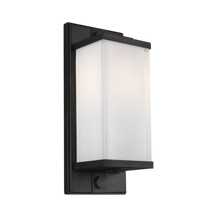 Logan Linear Wall Light in Aged Iron (Small).