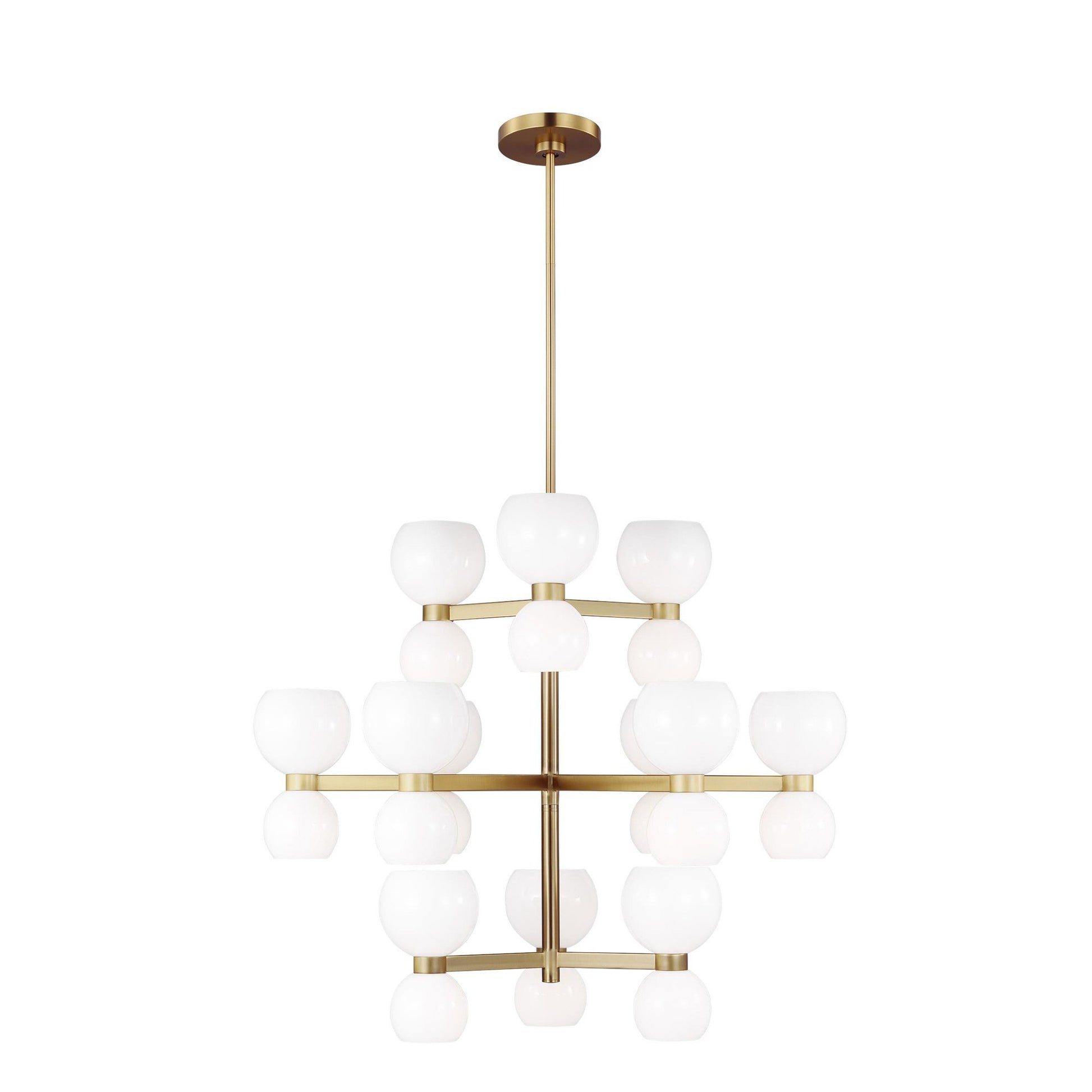 Londyn Chandelier in Milk White (Large).