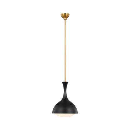 Lucerne Pendant Light in Midnight Black (Small).