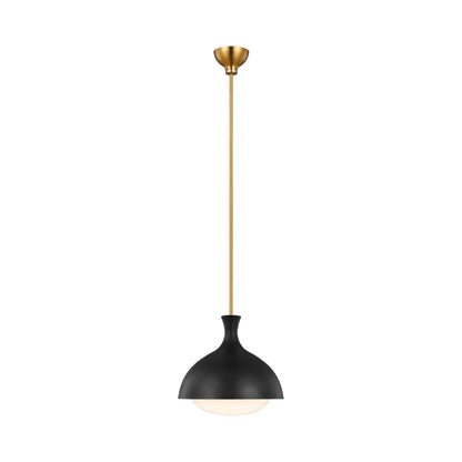 Lucerne Pendant Light in Midnight Black (Medium).